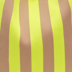 Lois Shopper Tote Bag - Taupe/Neon