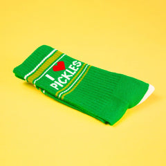 Gumball Poodle Gym Socks- I Love Pickles