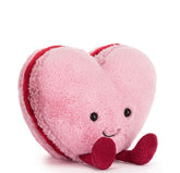 Jellycat Collette Heart Macaron Pink