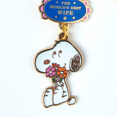 Peanuts - World's Best Wife Keyring