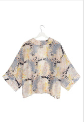 One Hundred Stars - Deco Daisy Mauve Kimono