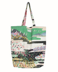 One Hundred Stars - Spring White Canvas Bag