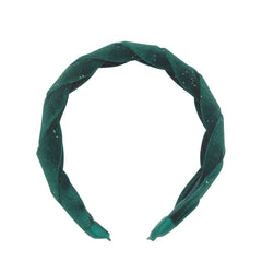 Rockahula Kids Evergreen Velvet Plaited Headband