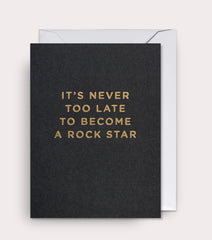 Lagom Design - Rock Star Mini Card