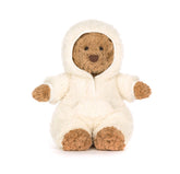 Jellycat Medium Bartholomew Bear All-in-One Outfit