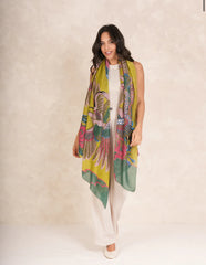 One Hundred Stars - Crane Olive Scarf