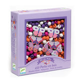 Djeco Wooden Beads Butterflies