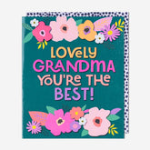 Pigment Productions Best Grandma Floral Birthday Card