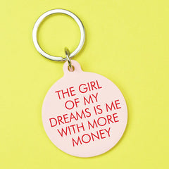 Flamingo Candles - The Girl of My Dreams Keyring