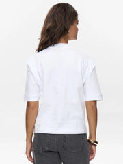 Numph Nucoralee T-Shirt - Bright White