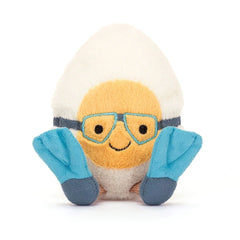 Jellycat Boiled Egg Scuba