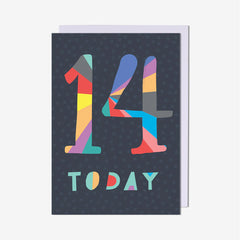 Pigment Productions - 14 Today Age 14 Card