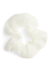 Pieces Barit Scrunchie Flow - Cloud Dancer