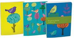 Roger La Borde Modern Birds A6 Softback Notebook Set