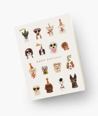 Rifle Paper - Party Pups Birthday Card