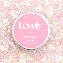 Lovely Skincare - Snowball/Coconut White Chocolate Lip Balm