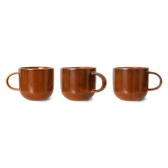 HKliving Chef Ceramics Mug - Burnt Orange