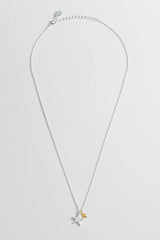 Estella Bartlett Double Hand Drawn Star Necklace