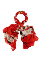 One Hundred Stars Stork Scarlet Scarf