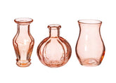 Sass & Belle Pink Vintage Bud Vases - Set of 3