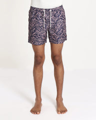 Far Afield Animal Print Swim Shorts