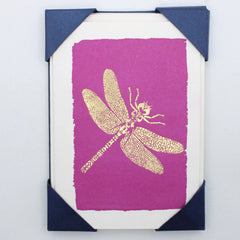 Archivist Pack of 5 Mini Cards - Dragonfly