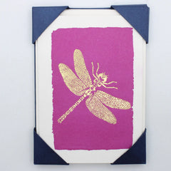 Archivist Pack of 5 Mini Cards - Dragonfly