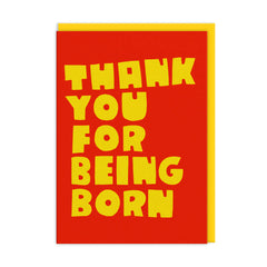 Ohh Deer Thank You For Being Born Card