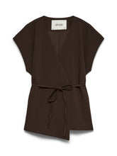 Aware Vannah Waistcoat - Chocolate Torte