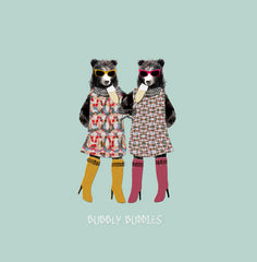 Sally Scaffardi Bubbly Buddies Card