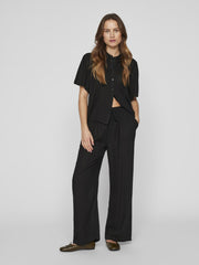 Vila Pricil Pant - Black