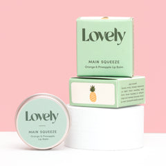 Lovely Lip Balm - Main Squeeze/Orange and Pineapple Lip Balm