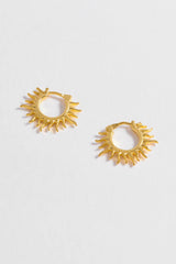 Estella Bartlett Sun Huggie Hoops