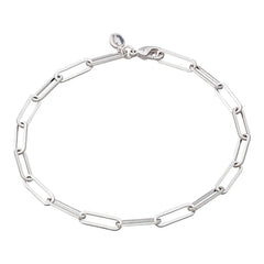 Scream Pretty - Silver Long Link Chain Bracelet