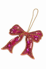 My Doris - Pink Bow Christmas Decoration