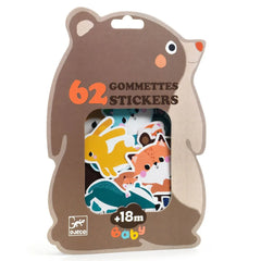 Djeco Baby Stickers - Forest Animals