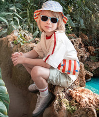 Rockahula Kids Two Tone Stripy Sunglasses