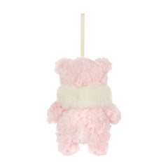 Jellycat Leola Bear Winter Warmer Decoration