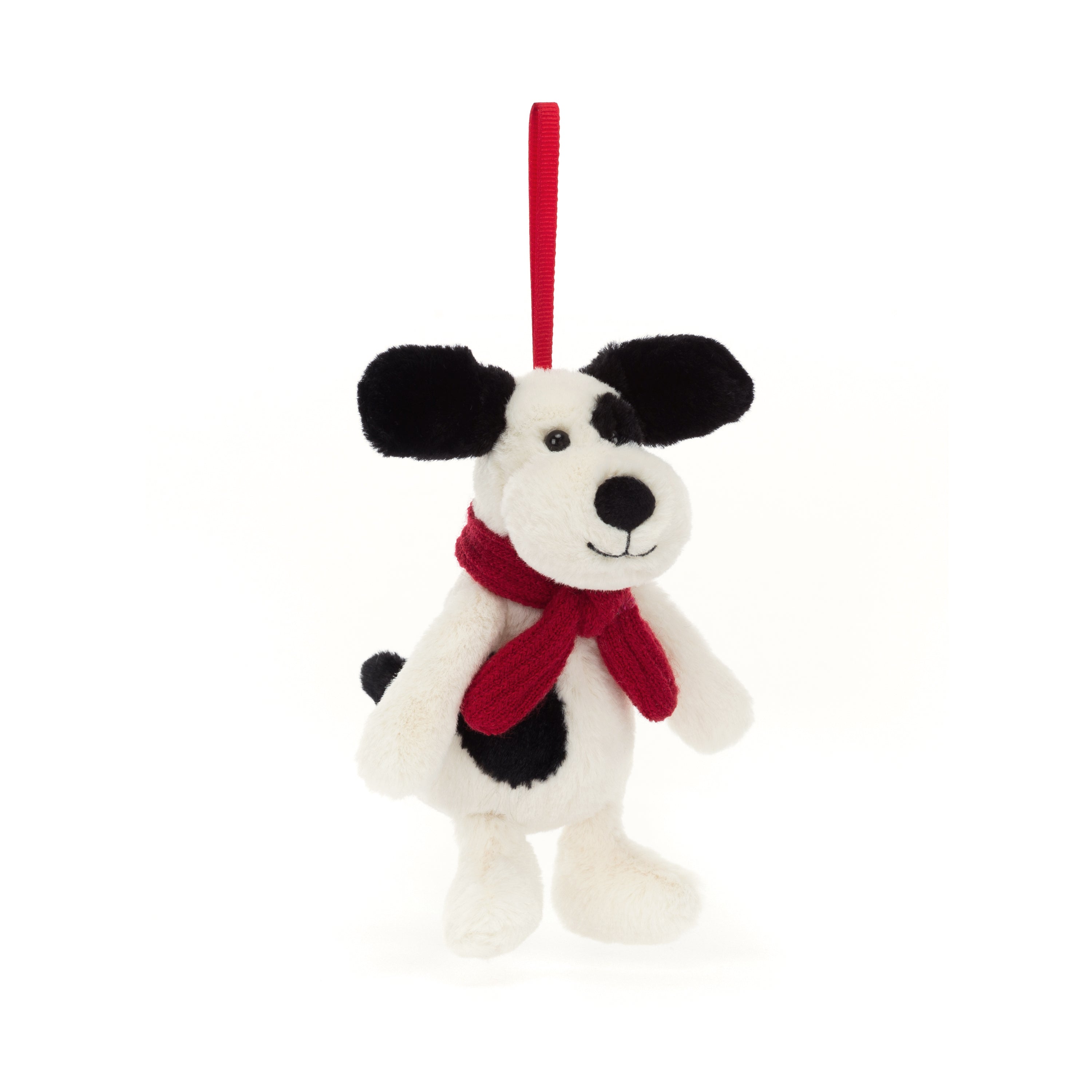 Jellycat Christmas Bashful Puppy Decoration