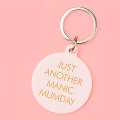 Flamingo Candles - Just Another Manic Mumday Keyring