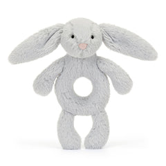 Jellycat Bashful Bunny Silver Ring Rattle