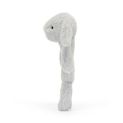 Jellycat Bashful Bunny Silver Ring Rattle