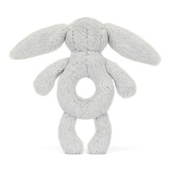 Jellycat Bashful Bunny Silver Ring Rattle
