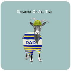 Sally Scaffardi Greatest Of All Time Dad Coaster