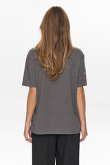 Numph Prima T-Shirt - Dark Grey