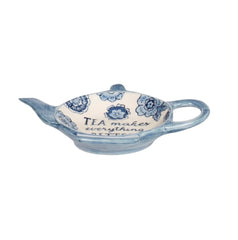 Sass & Belle Blue Willow Tea Lovers Tea Bag Holder