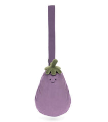 Jellycat Amuseables Aubergine Shoulder - Soft Crossbody Bag