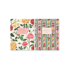 Rifle Paper Roses Pocket Notebooks- Set Of Two
