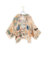 One Hundred Stars Hummingbird Nude Kimono
