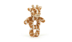 Jellycat Bashful Giraffe Ring Rattle